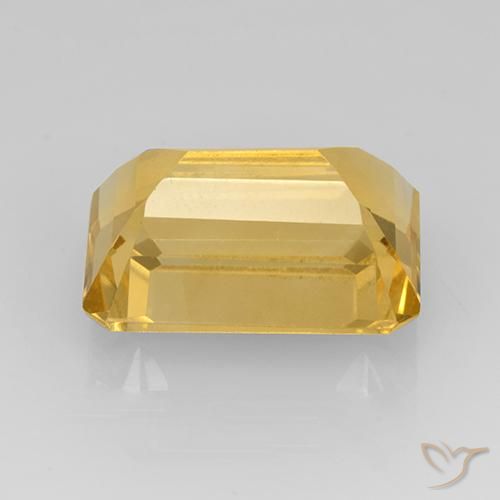 Citrine Gemstone in 14 x 10 mm (calibrated) Size for Sale, Citrine Stone in Gold Color