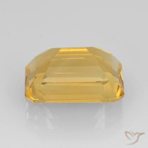 Citrine Gemstone in 14 x 10 mm (calibrated) Size for Sale, Citrine Stone in Bright Gold Color