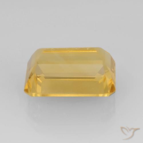 Citrine Gemstone in 14 x 10 mm (calibrated) Size for Sale, Citrine Stone in Gold Color