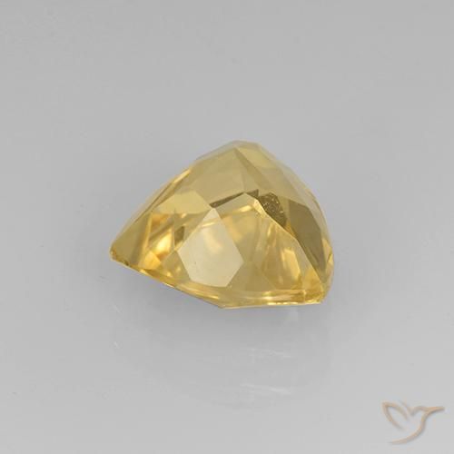 Citrine Gemstone in 9 x 9 mm (calibrated) Size for Sale, Citrine Stone in Golden Color