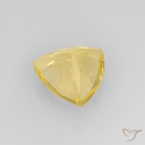 Citrine Gemstone in 9 x 9 mm (calibrated) Size for Sale, Citrine Stone in Light Gold Color