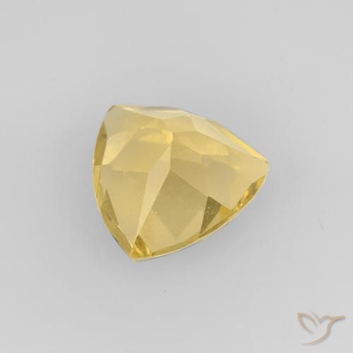 Citrine Gemstone in 9 x 9 mm (calibrated) Size for Sale, Citrine Stone in Medium Gold Color