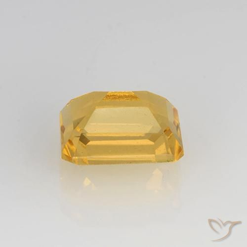 Citrine Gemstone in 8 x 6 mm (calibrated) Size for Sale, Citrine Stone in Bright Gold Color