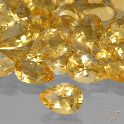 Best Citrines for Teardrop Earrings | Matching Yellow Citrine