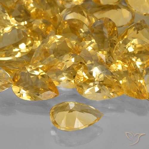 Best Citrines for Teardrop Earrings | Matching Yellow Citrine