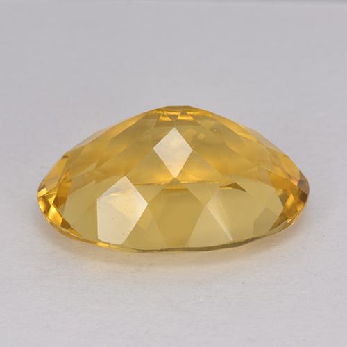 Citrine Gemstone in 18 x 13 mm (calibrated) Size for Sale, Citrine Stone in Golden Color