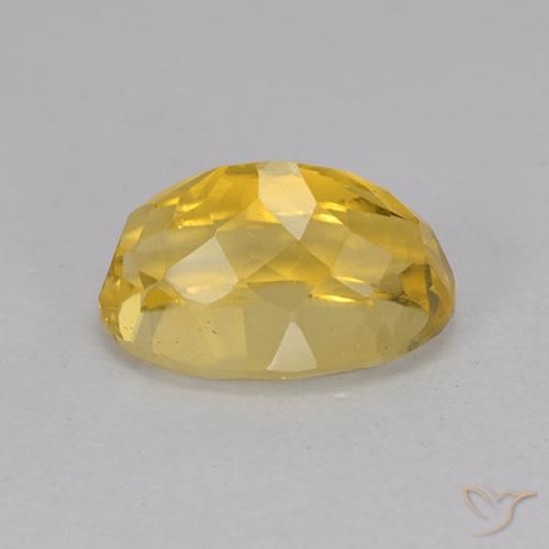 Citrine Gemstone in 10.9 x 7.8 mm Size for Sale, Citrine Stone in Golden Orange Color