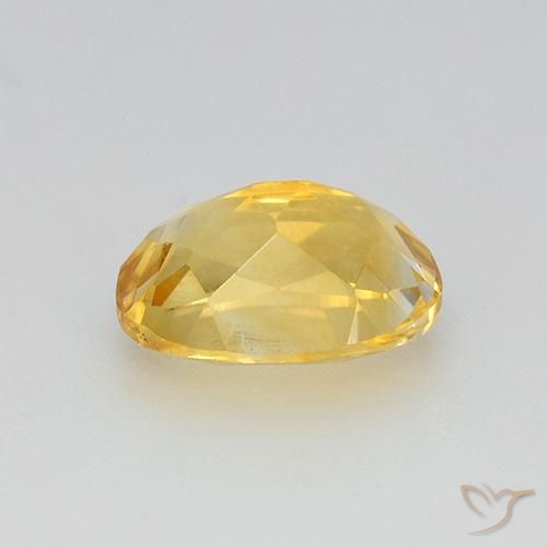 Citrine Gemstone in 8 x 6 mm (calibrated) Size for Sale, Citrine Stone in Golden Orange Color