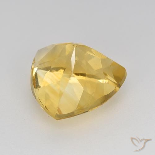 Citrine Gemstone in 9 x 9 mm (calibrated) Size for Sale, Citrine Stone in Golden Color