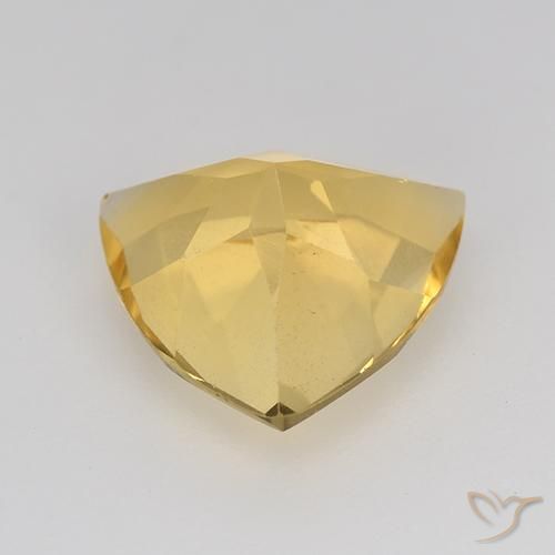 Citrine Gemstone in 9 x 9 mm (calibrated) Size for Sale, Citrine Stone in Golden Orange Color