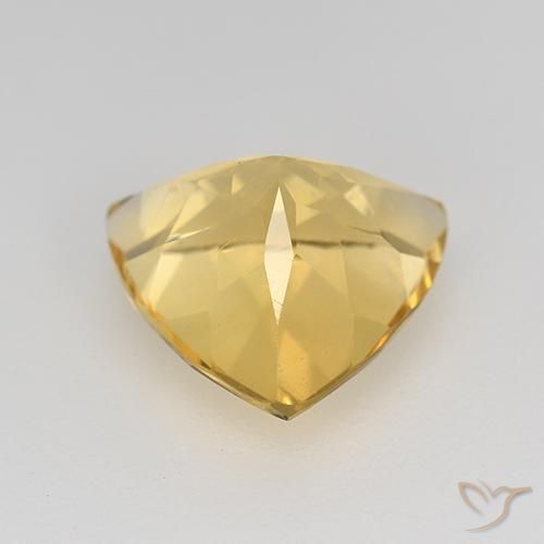 Citrine Gemstone in 9 x 9 mm (calibrated) Size for Sale, Citrine Stone in Bright Gold Color