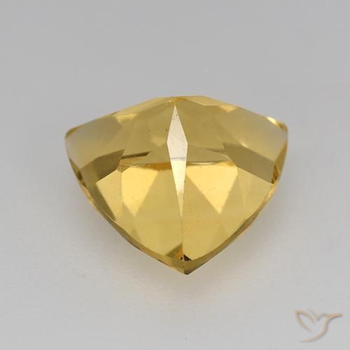Citrine Gemstone in 9 x 9 mm (calibrated) Size for Sale, Citrine Stone in Golden Color