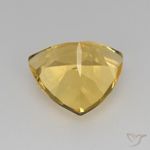 Citrine Gemstone in 9 x 9 mm (calibrated) Size for Sale, Citrine Stone in Golden Color