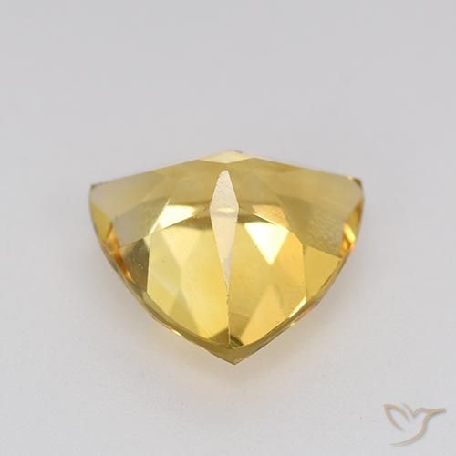 Citrine Gemstone in 9 x 9 mm (calibrated) Size for Sale, Citrine Stone in Golden Color