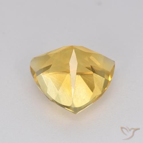 Citrine Gemstone in 9 x 9 mm (calibrated) Size for Sale, Citrine Stone in Golden Color