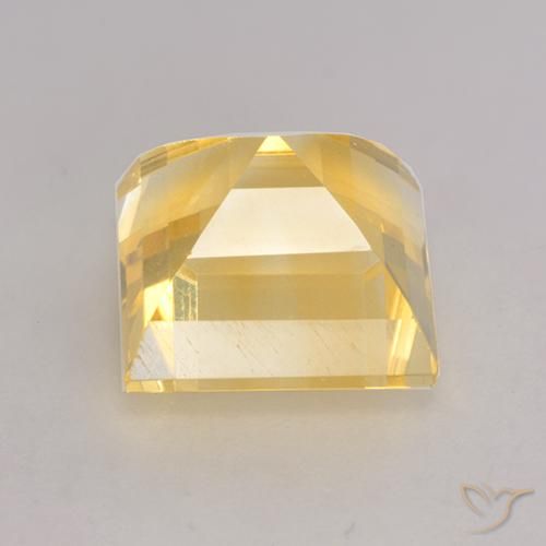 Citrine Gemstone in 9 x 9 mm (calibrated) Size for Sale, Citrine Stone in Golden Orange Color