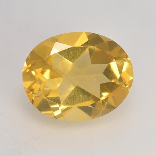 Dorado Citrina Gema - 3.3ct Forma ovalada (ID: 531869)