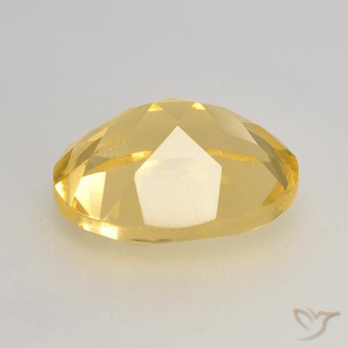 Citrine Gemstone in 11 x 9 mm (calibrated) Size for Sale, Citrine Stone in Golden Color
