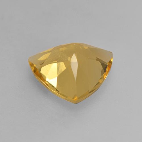 Citrine Gemstone in 9 x 9 mm (calibrated) Size for Sale, Citrine Stone in Deep Golden Orange Color