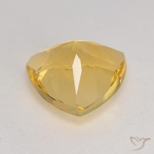 Citrine Gemstone in 9 x 9 mm (calibrated) Size for Sale, Citrine Stone in Golden Color