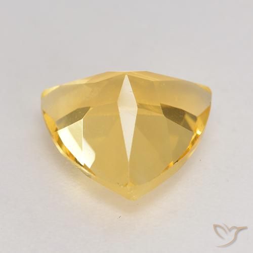 Citrine Gemstone in 9 x 9 mm (calibrated) Size for Sale, Citrine Stone in Golden Color