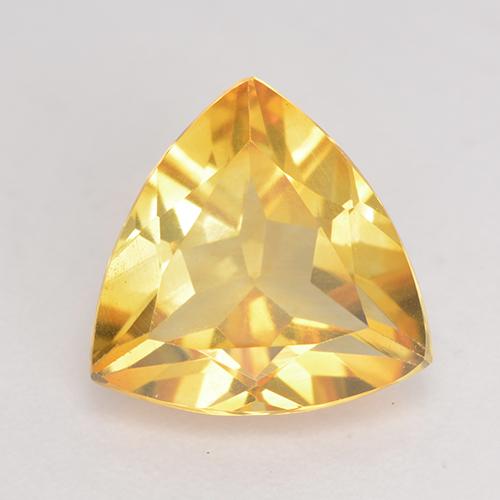 ゴールド シトリン 宝石 - 1.9ct トリリオンファセット (ID: 533513)