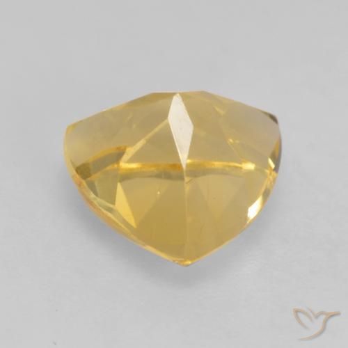 Citrine Gemstone in 8 x 8 mm (calibrated) Size for Sale, Citrine Stone in Medium Golden Color
