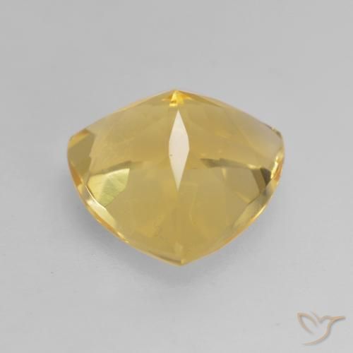 Citrine Gemstone in 9 x 9 mm (calibrated) Size for Sale, Citrine Stone in Golden Orange Color