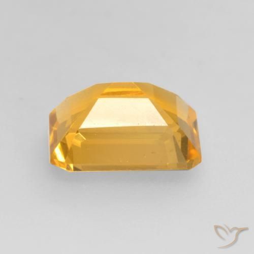 Citrine Gemstone in 8 x 6 mm (calibrated) Size for Sale, Citrine Stone in Dark Golden Color