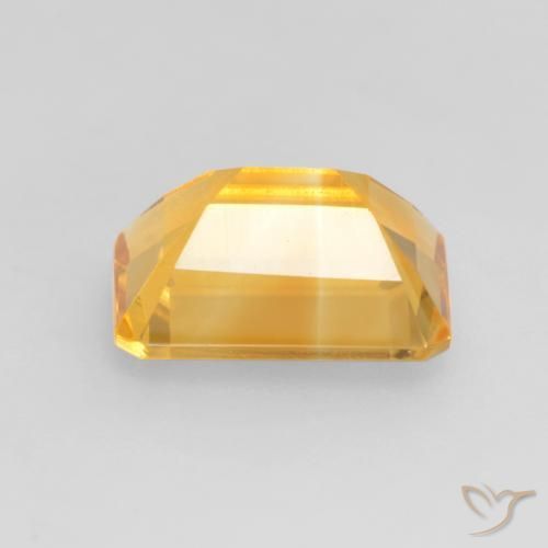 Citrine Gemstone in 8 x 6 mm (calibrated) Size for Sale, Citrine Stone in Deep Golden Orange Color
