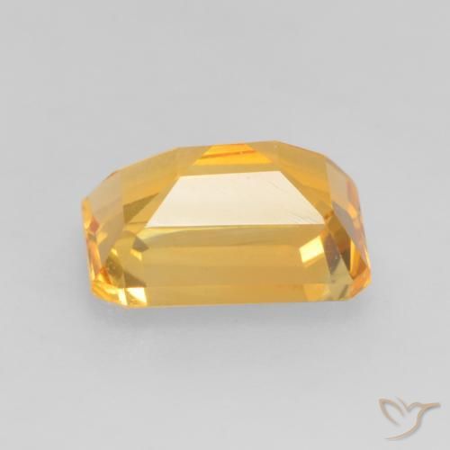 Citrine Gemstone in 8 x 6 mm (calibrated) Size for Sale, Citrine Stone in Dark Golden Color