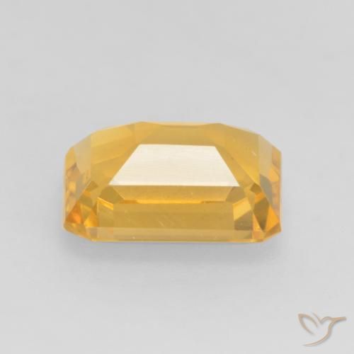 Citrine Gemstone in 8 x 6 mm (calibrated) Size for Sale, Citrine Stone in Dark Golden Color