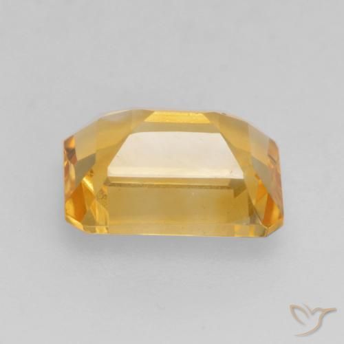Citrine Gemstone in 8 x 6 mm (calibrated) Size for Sale, Citrine Stone in Deep Golden Orange Color