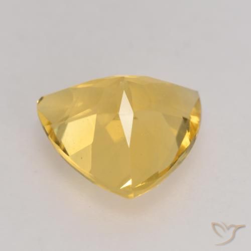Citrine Gemstone in 9 x 9 mm (calibrated) Size for Sale, Citrine Stone in Golden Color