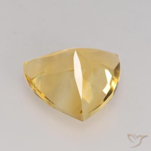 Citrine Gemstone in 9 x 9 mm (calibrated) Size for Sale, Citrine Stone in Gold Color