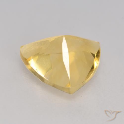 Citrine Gemstone in 9 x 9 mm (calibrated) Size for Sale, Citrine Stone in Gold Color