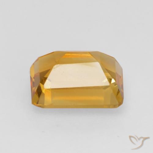 Citrine Gemstone in 8 x 6 mm (calibrated) Size for Sale, Citrine Stone in Dark Golden Color