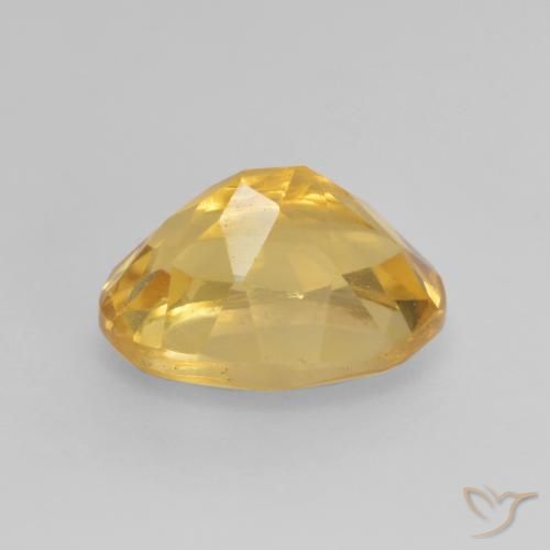 Citrine Gemstone in 9 x 7 mm (calibrated) Size for Sale, Citrine Stone in Golden Orange Color