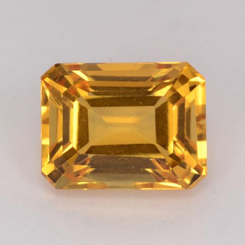Dorado naranja Citrina Gema - 1.7ct Forma octagonal (ID: 541520)
