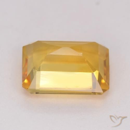 Citrine Gemstone in 8 x 6 mm (calibrated) Size for Sale, Citrine Stone in Golden Orange Color