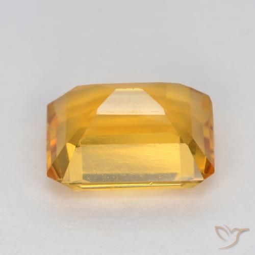 Citrine Gemstone in 8 x 6 mm (calibrated) Size for Sale, Citrine Stone in Dark Golden Color