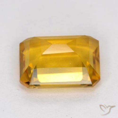 Citrine Gemstone in 8 x 6 mm (calibrated) Size for Sale, Citrine Stone in Golden Orange Color