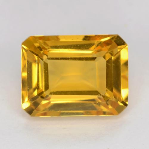 Dorado Citrina Gema - 1.7ct Forma octagonal (ID: 541612)