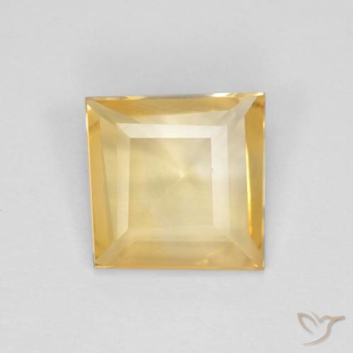 1.17ct Natural Gold Citrine, Square, VS