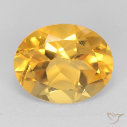 Citrino Ovale sfaccettato da 3,48 ct dal Brasile, dimensione 11,1 x 8,9mm, purezza VS, pietra preziosa naturale non trattati, Citrino 1pc in colore Arancio dorato, durezza Mohs di 7 adatto per gioielli da indossare ogni giorno, Pietra zodiacale Leone, Photo A