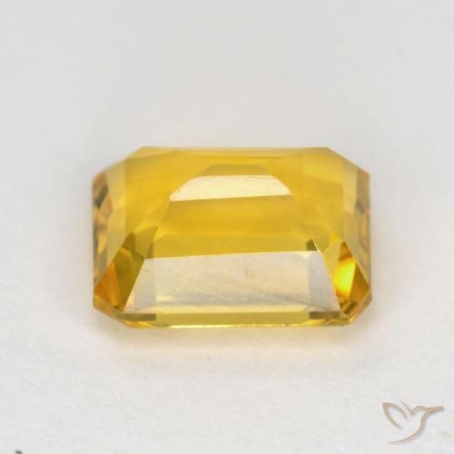 Citrine Gemstone in 8 x 6 mm (calibrated) Size for Sale, Citrine Stone in Golden Color