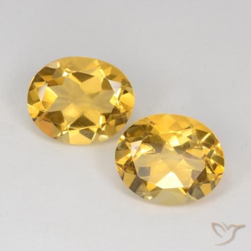 6.29ctw Natural Golden Citrine, Oval, VS