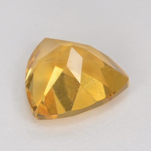 Citrine Gemstone in 7 x 7 mm (calibrated) Size for Sale, Citrine Stone in Golden Orange Color