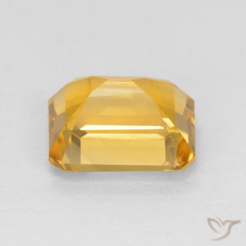 Citrine Gemstone in 8 x 6 mm (calibrated) Size for Sale, Citrine Stone in Golden Color