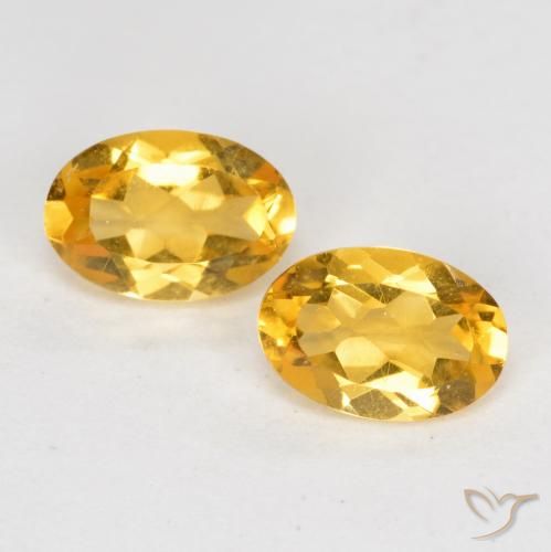 0.78ctw Natural Dark Golden Citrine, Oval, VS
